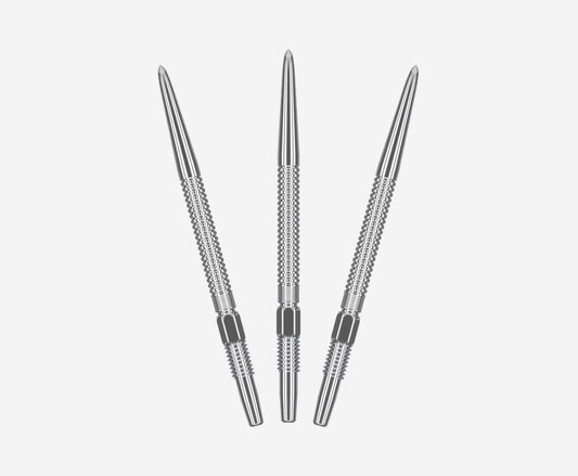 Target Swiss GRD Steel Point - Silver 30mm