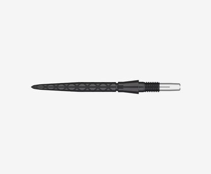 Target Swiss Storm Diamond Steel Point - Black 30mm