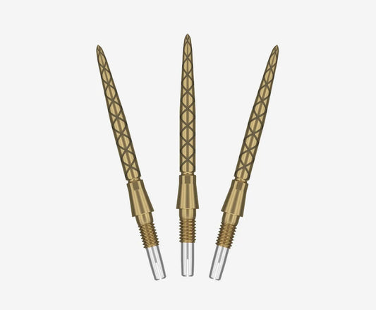 Target Swiss Storm Diamond Steel Point - Gold 35mm