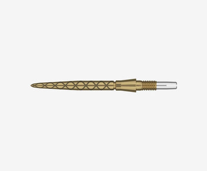 Target Swiss Storm Diamond Steel Point - Gold 35mm