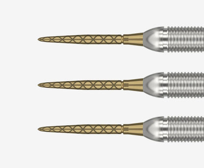 Target Swiss Storm Diamond Steel Point - Gold 35mm