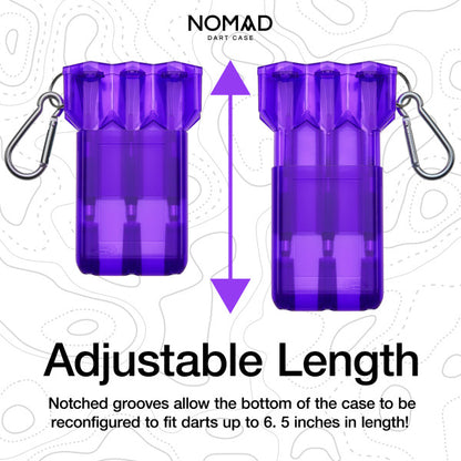 Casemaster Nomad Adjustable Dart Case Purple