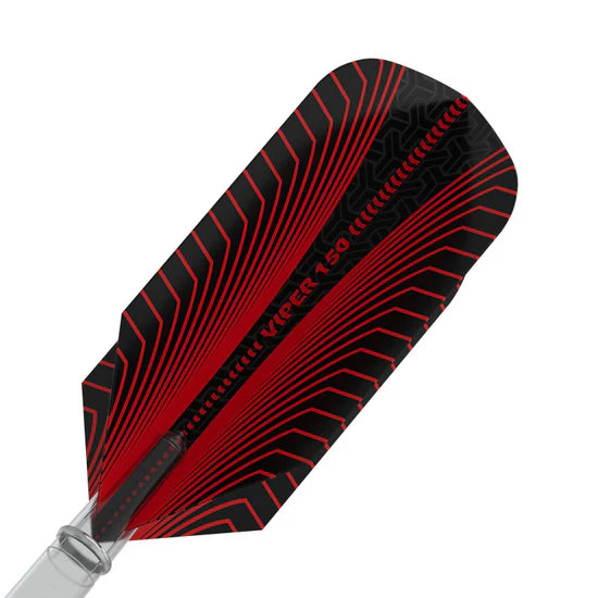 Viper V-150 Flights Slim Red Black