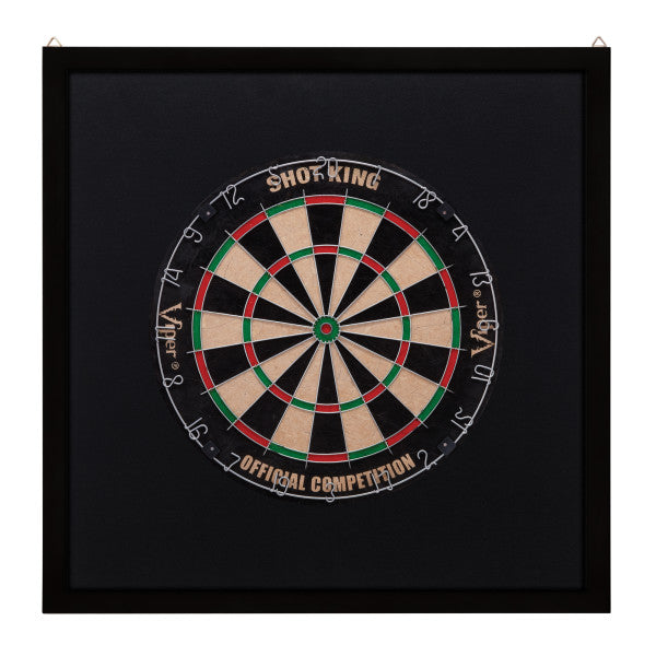 Viper Framed Dartboard Black Backboard