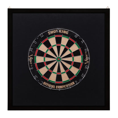 Viper Framed Dartboard Black Backboard