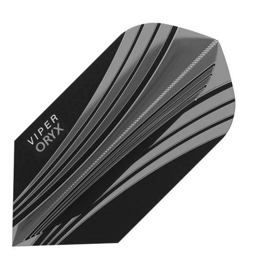 Viper V-100 Flights Oryx Slim Gray/Black Dart Flights