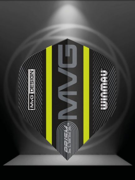 Prism Alpha MvG (Michael Van Gerwen) 2021 Black & Green Extra Thick