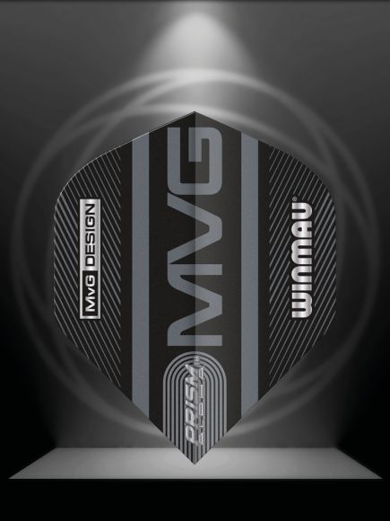 Prism Alpha MvG (Michael Van Gerwen) 2021 Black & Grey Extra Thick