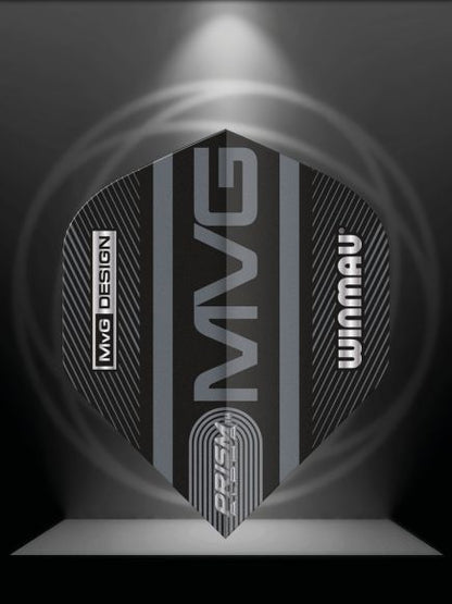 Prism Alpha MvG (Michael Van Gerwen) 2021 Black & Grey Extra Thick