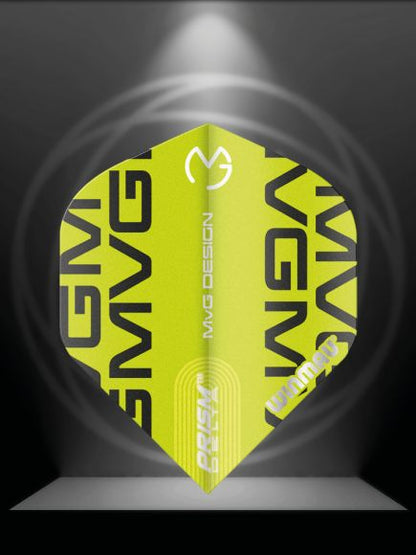 Prism Delta MvG (Michael Van Gerwen) 2021 Green Print Extra Thick