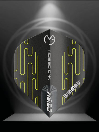 Prism Delta MvG (Michael Van Gerwen) 2021 Black Extra Thick