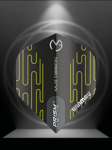 Prism Delta MvG (Michael Van Gerwen) 2021 Black Extra Thick