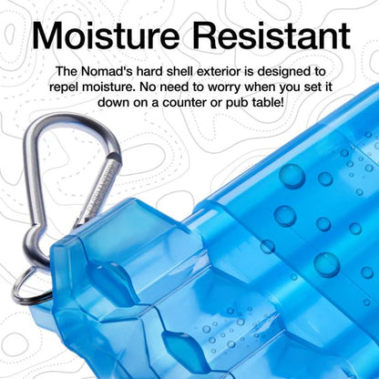Casemaster Nomad Adjustable Dart Case Neon Blue