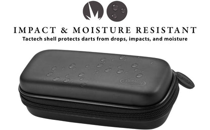 Casemaster Sentry Dart Case American Flag Monochrome