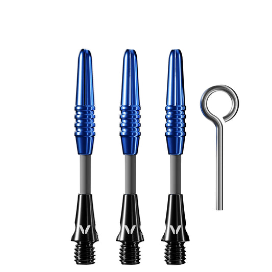 Viper Carbon Fiber Dart Shafts - Short - Blue
