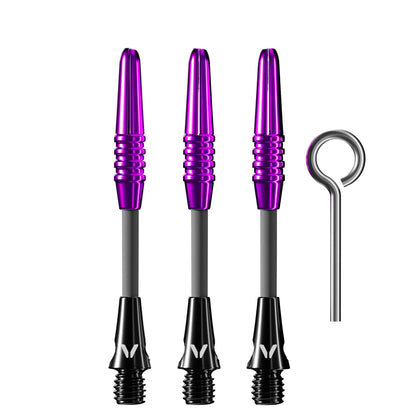 Viper Carbon Fiber Dart Shafts - In Between - Purple