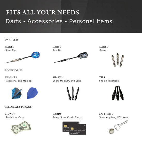 Casemaster Sinister Magnetic Dart Case