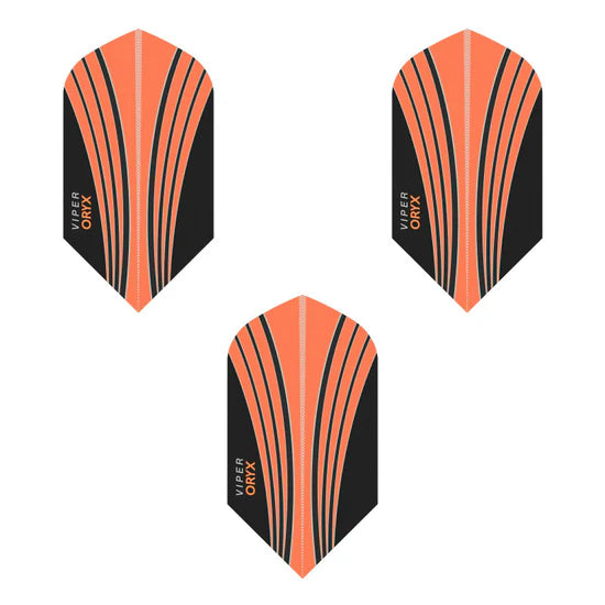 Viper V-100 Flights Oryx Slim Orange/Black Dart Flights