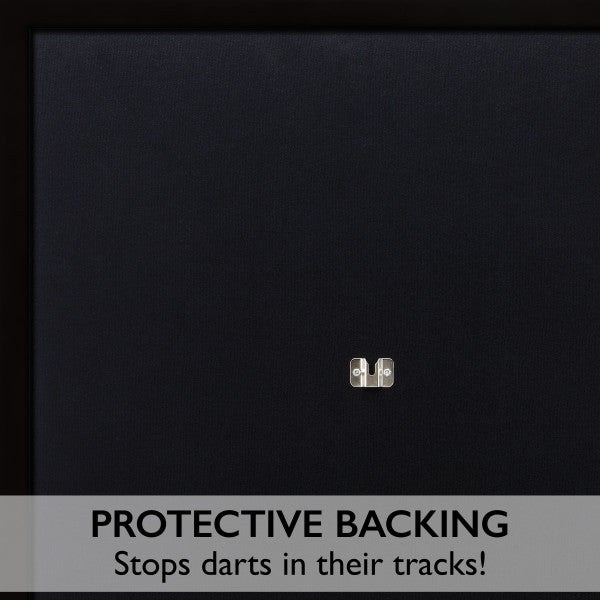 Viper Framed Dartboard Black Backboard