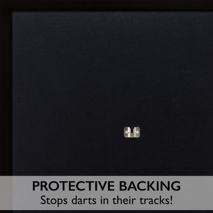 Viper Framed Dartboard Black Backboard