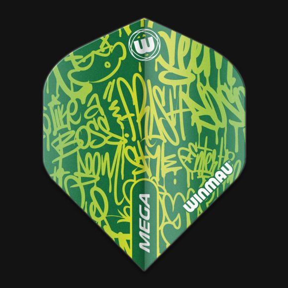 Winmau Mega Standard Green