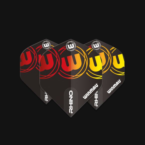Winmau Rhino Black, Red & Yellow Extra Thick Standard