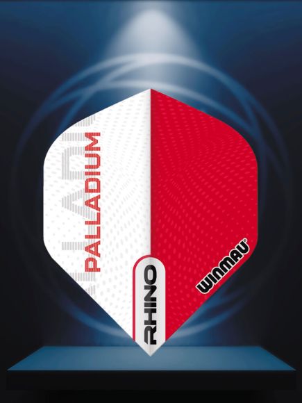 Winmau Rhino Palladium Red & White Extra Thick Standard