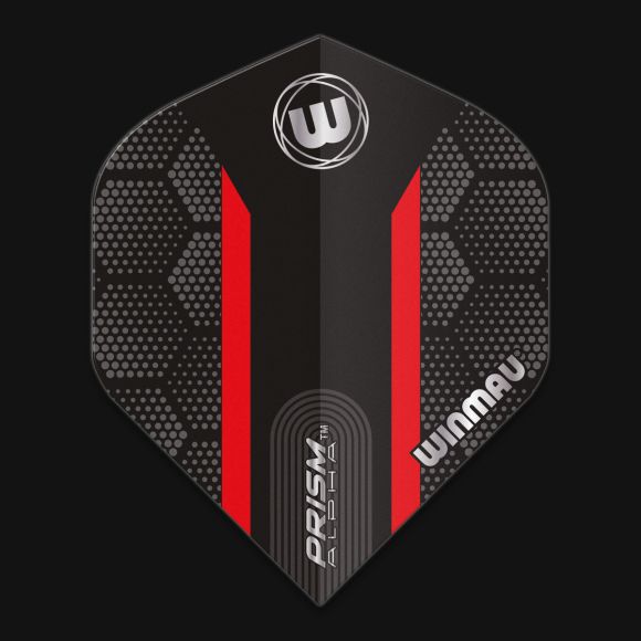 Prism Alpha Black & Red Hexagon Extra Thick
