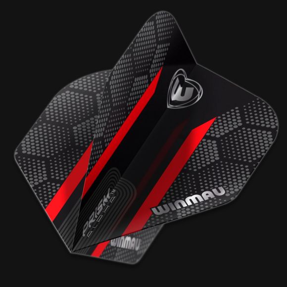 Prism Alpha Black & Red Hexagon Extra Thick