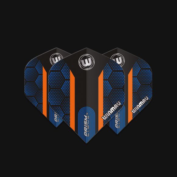 Prism Alpha Blue & Orange Hexagon Extra Thick
