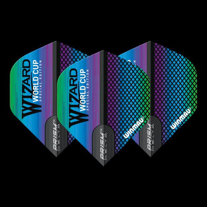 Winmau Specialist Players Prism Delta Wizard Rainbow Flight Standard