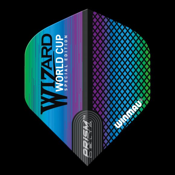 Winmau Specialist Players Prism Delta Wizard Rainbow Flight Standard