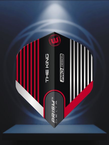 Winmau Specialist Players Prism Delta The King Stripe Flight Standard