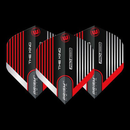 Winmau Specialist Players Prism Delta The King Stripe Flight Standard