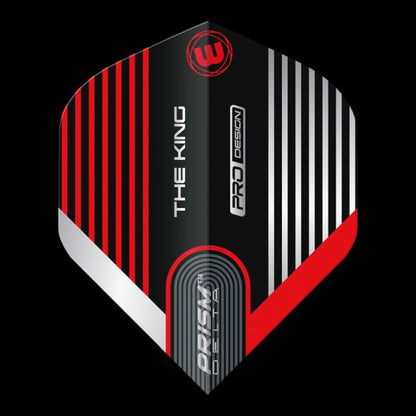 Winmau Specialist Players Prism Delta The King Stripe Flight Standard