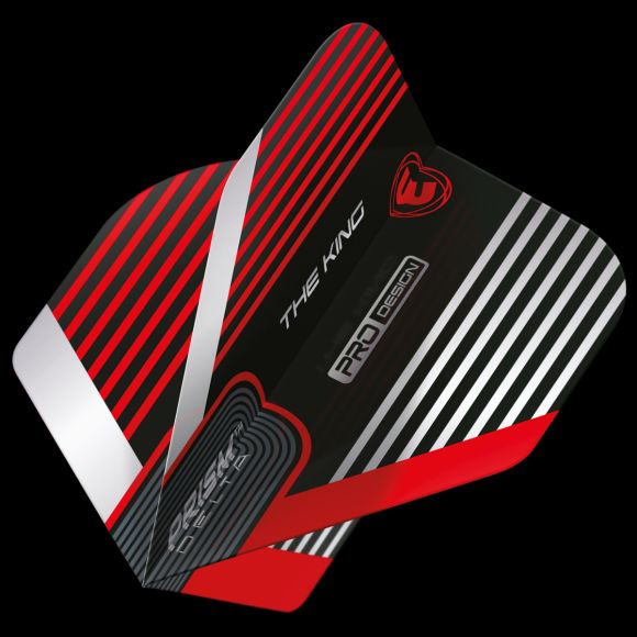 Winmau Specialist Players Prism Delta The King Stripe Flight Standard