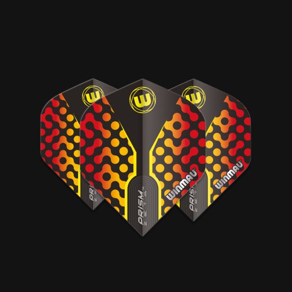 Prism Zeta Black, Yellow & Red Extra Thick