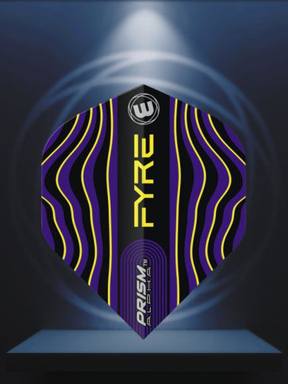 Prism FYRE Alpha Black, Blue & Yellow Extra Thick