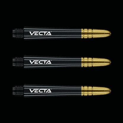 Winmau Vecta Black with Gold Medium