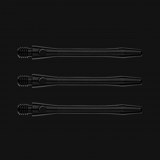 Winmau Anodized Aluminium Medium Black