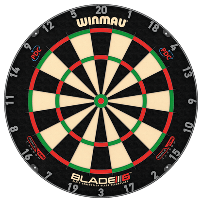Winmau Blade 6 Triple Core Dartboard – Mack Darts Winmau Blade 6 Triple Core Dartboard – Mack Darts