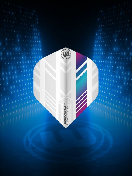 Prism Delta White & Rainbow Extra Thick