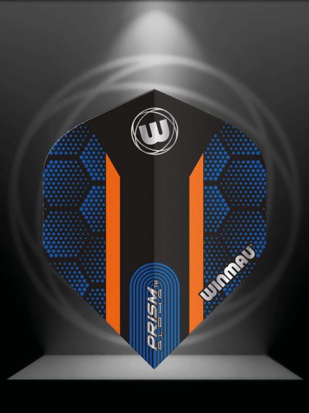 Prism Alpha Blue & Orange Hexagon Extra Thick