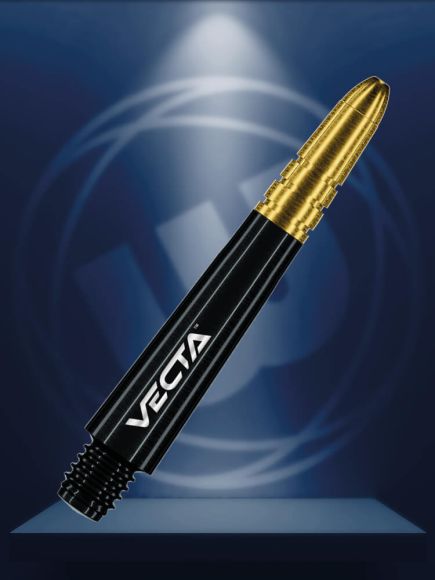 Winmau Vecta Black with Gold Short