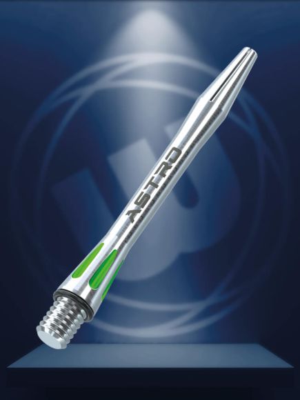Winmau Astro Aluminium Green Intermediate