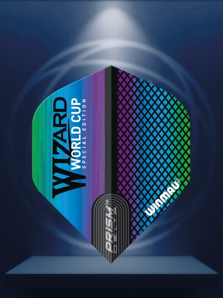 Winmau Specialist Players Prism Delta Wizard Rainbow Flight Standard
